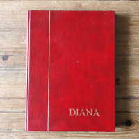 Álbum, Colección, USED, la princesa Diana y la familia real album-32276