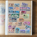 Album, Collection, Used #, mixed UK, US and colonial album-32344 7