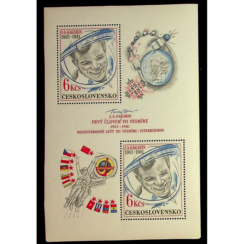 Bloco Tchecoslováquia, 6Kčs, Mi., MNH** 