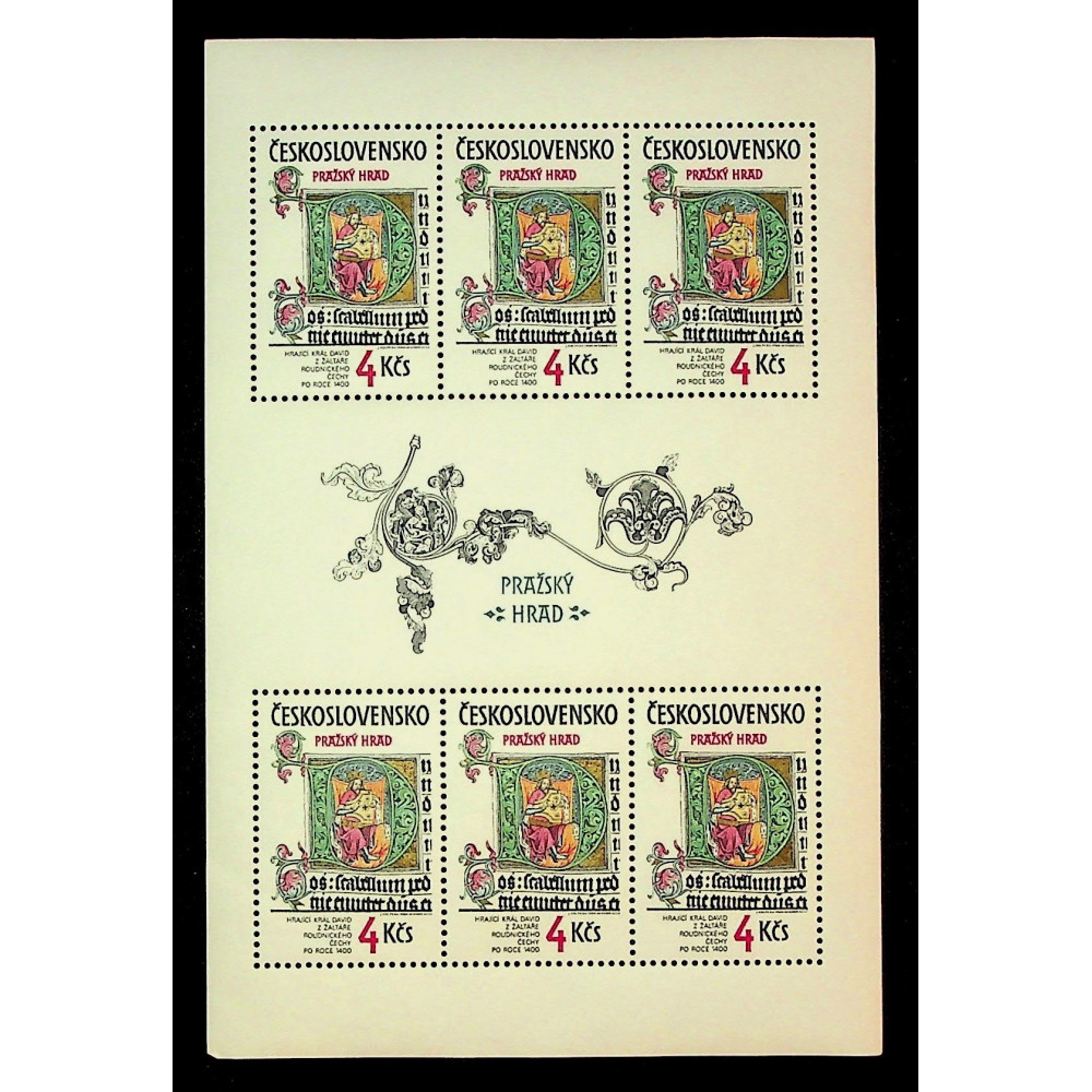 Bloco Tchecoslováquia, 4Kčs, Mi., MNH** 