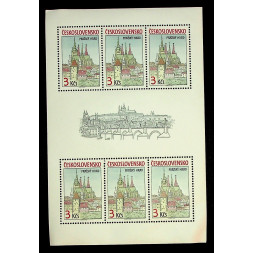 Block Tschechoslowakie, 3Kčs, Mi., MNH** 