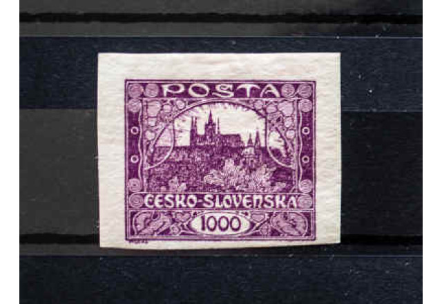 Hradcany - first set of Czechoslovakia stamps
