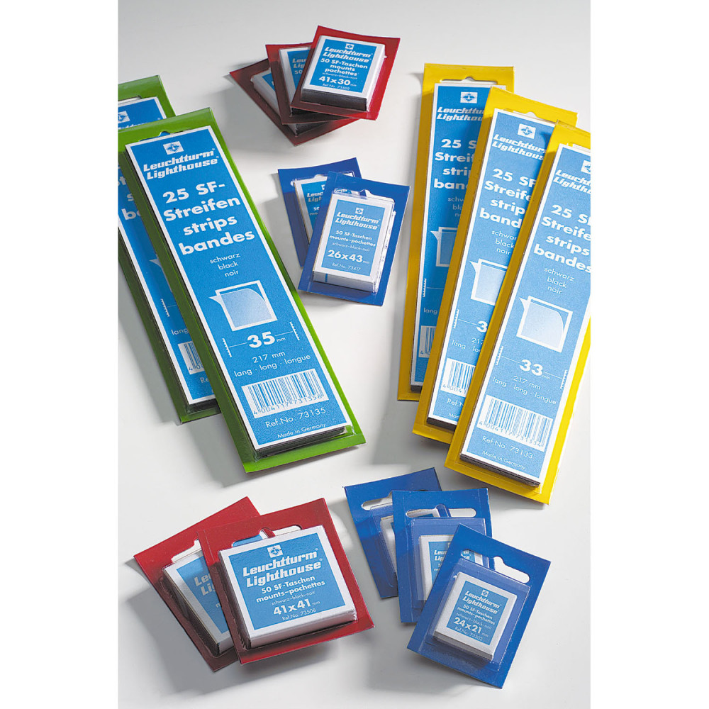SF-ZUSCHNITT 20x24 mm 50 pieces, black backing film