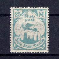 Známka Danzig, Mi.133 (SG 119)*, 25 M