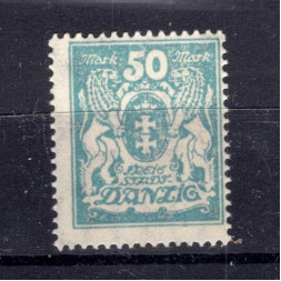 Známka Danzig, Mi.139 (SG 136)*, 50 M