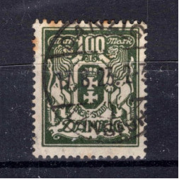 Známka Danzig, Mi.141 (SG 137)#, 100 M