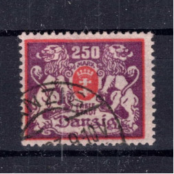 Známka Danzig, Mi.143 (SG 124)#, 250 M