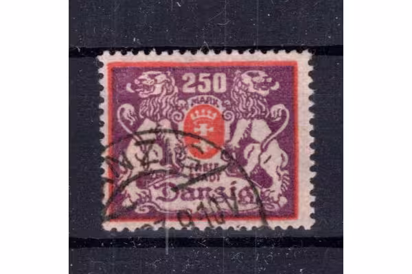 Známka Danzig, Mi.143 (SG 124)#, 250 M
