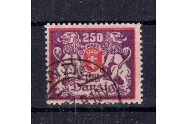 Známka Danzig, Mi.143 (SG 124)#, 250 M