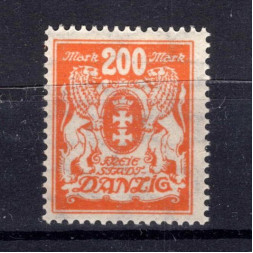 Známka Danzig, Mi.142 (SG 138)*, 200 M