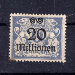 Známka Danzig, Mi.170 (SG 153)(*), 20000000 M