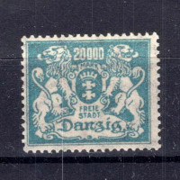 Známka Danzig, Mi.153 (SG 131)*, 20000 German