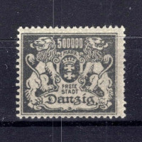 Známka Danzig, Mi.154 (SG 132)*, 50 000 M