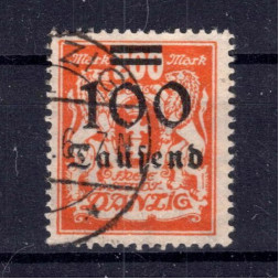 Známka Danzig, Mi.159 (SG 143)#, 100000 M