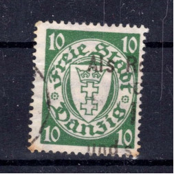 Známka Danzig, Mi.194y (SG 179b)#, 10 Pf