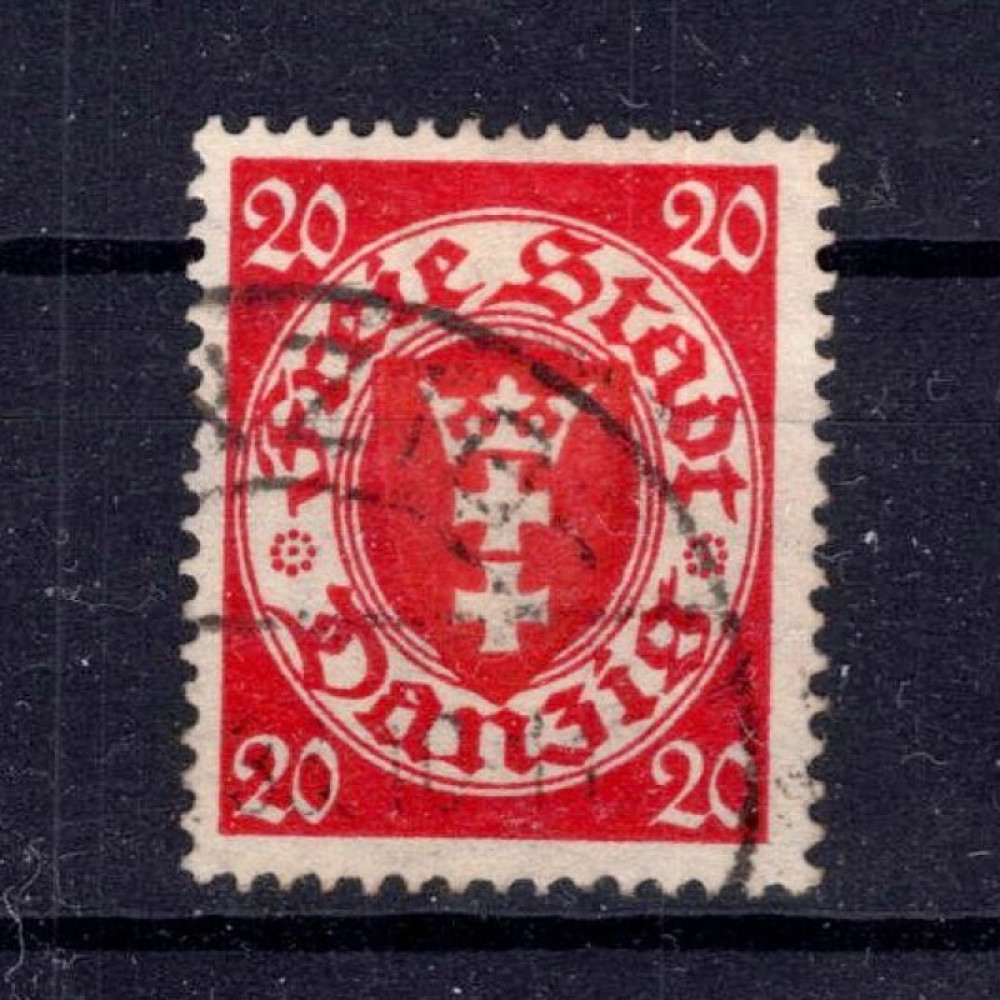 Stamp Danzig, Mi.196x, Used #