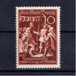 Známka Danzig, Mi.303 (SG 282)*, 10 Pf