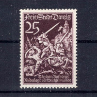 Briefmarke Frei Stadt Danzig, Mi.305 (SG 284)*, 25 Pf