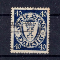 Selo Cidade Livre de Dantzig, Mi.248 (SG 189), Usado #, 40 Pf