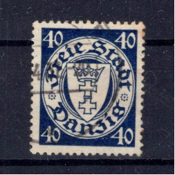 Stamp Danzig, Mi.248 (SG 189), Used #, 40 Pf