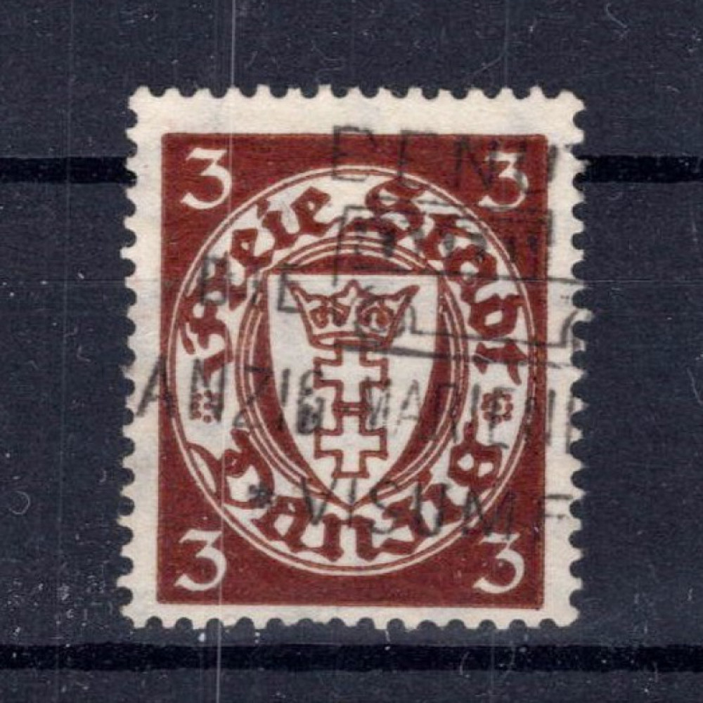 Briefmarke Frei Stadt Danzig, Mi.216#