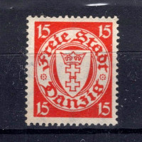Známka Danzig, Mi.214y (SG 180b)*