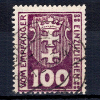 Známka Danzig, Mi.P15Y (SG D112)#, 100 M Známka Danzig, Mi.P15Y (SG D112)#, 100 M
