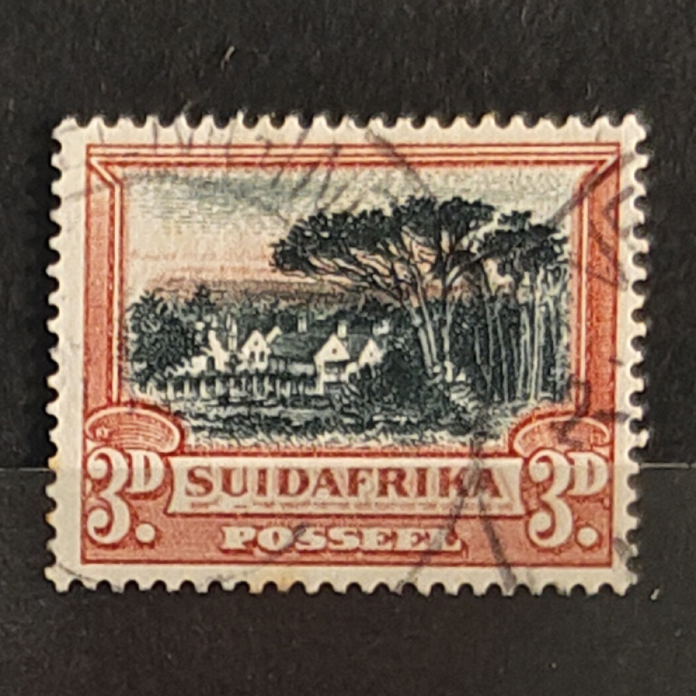 Známka Jižní afrika, SG35 (Mi. 31A-32A)#, 2 d Známka Jižní afrika, SG35 (Mi. 31A-32A)#, 2 d