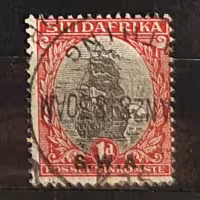 Selo África do Sul, SG31 (Mi. 23A-24A), Usado #, 2 d