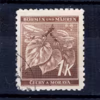 Sello Protectorado de Bohemia y Moravia, Pof.56 (Pof. 56), Usado #, 1K