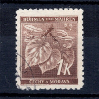 Známka Protektorát Č.a M., Pof.56#, 1K