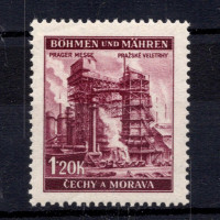 Známka Protektorát Č.a M., Pof.66**, 1.20K