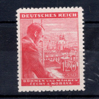 Známka Protektorát Č.a M., Pof.107**, 120 + 380H