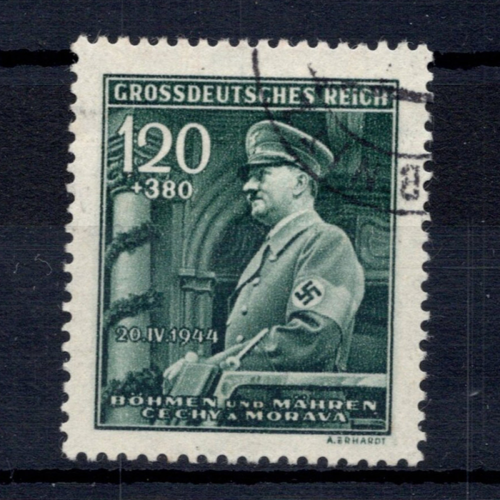 Známka Protektorát Č.a M., Pof.117#, 120 + 380H Známka Protektorát Č.a M., Pof.117#, 120 + 380H