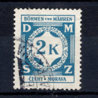 Známka Protektorát Č.a M., Pof.SL9#, 2K