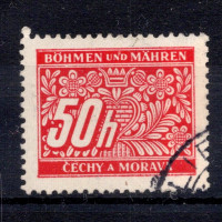 Známka Protektorát Č.a M., Pof.DL6#, 50H