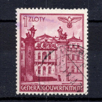 Známka Generální gouvernement, Mi.51 (SG 407)#, 1 zł
