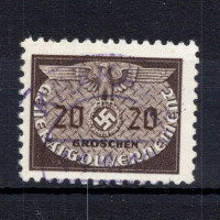 Známka Generální gouvernement, Mi.D20 (SG O411)#, 20 gr