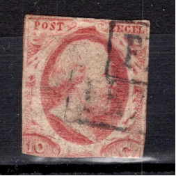 Briefmarke Niederlande, Mi.2 (SG 2)#, 10 c