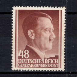 Briefmarke Generalgouvernement, Mi.82 (SG 434)**, 48 gr