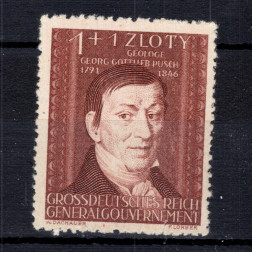 Sello Gobierno General, Mi.124 (SG 476), (*), 1 zł