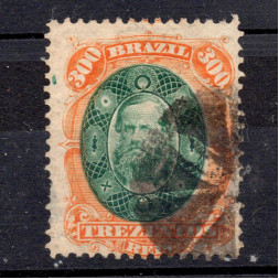Známka Brazílie, Mi.37 (SG 67)#, 300 R