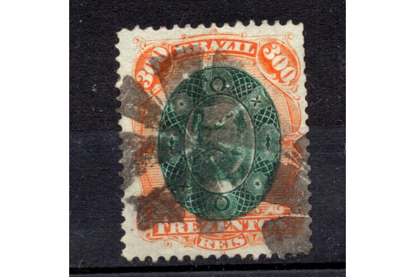 Známka Brazílie, Mi.37 (SG 67)#, 300 R