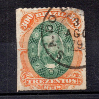 Známka Brazílie, Mi.37 (SG 67)#, 300 R