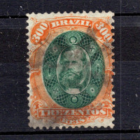 Známka Brazílie, Mi.37 (SG 67)#, 300 R