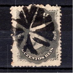 Briefmarke Brasilien, Mi.28 (SG 48)#, 200 R