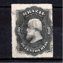 Briefmarke Brasilien, Mi.35 (SG 55)#, 200 R