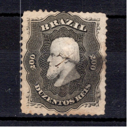 Briefmarke Brasilien, Mi.28 (SG 48)#, 200 R