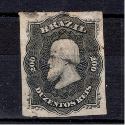 Briefmarke Brasilien, Mi.35 (SG 55)#, 200 R