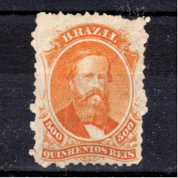 Briefmarke Brasilien, Mi.29 (SG 49)#, 500 R